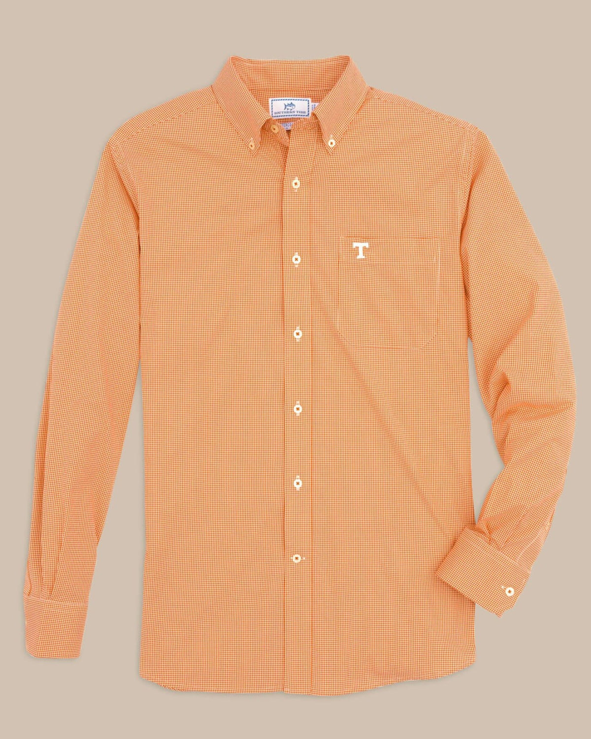 Tennessee Vols Gingham Button Down Shirt