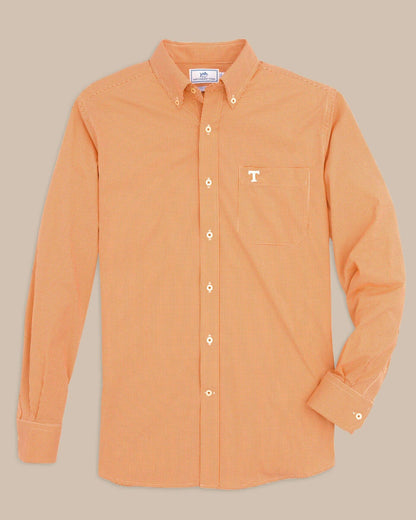 Tennessee Vols Gingham Button Down Shirt