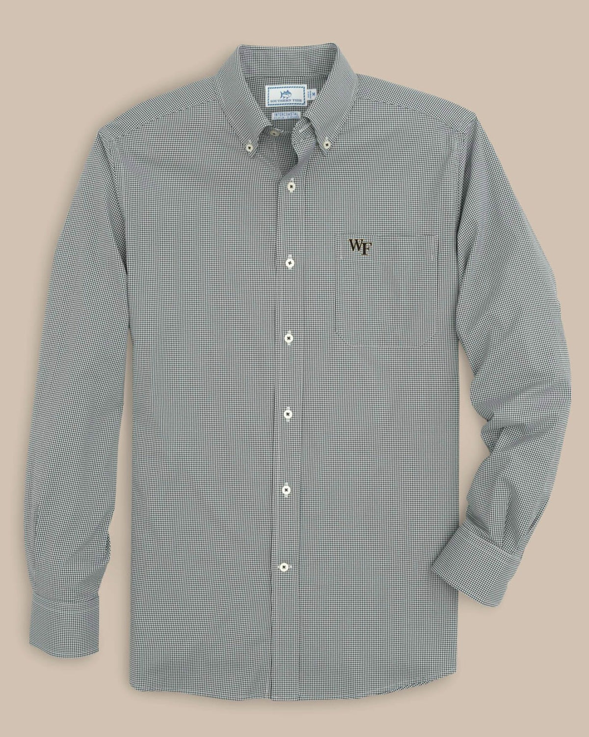 Wake Forest Gingham Button Down Shirt Collegiate