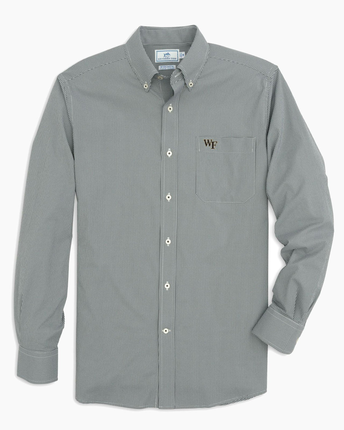 Wake Forest Gingham Button Down Shirt Collegiate