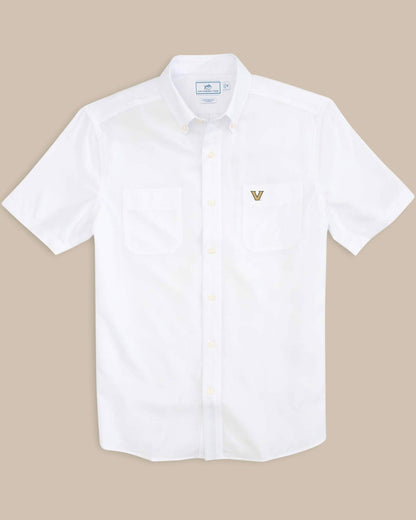 Vanderbilt Commodores Short Sleeve Button Down Dock Shirt – Southern Tide