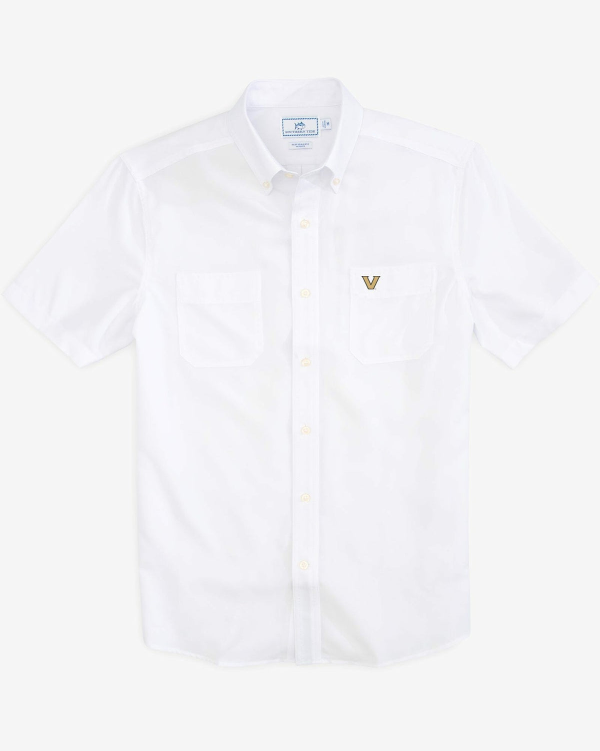 Vanderbilt Commodores Short Sleeve Button Down Dock Shirt – Southern Tide