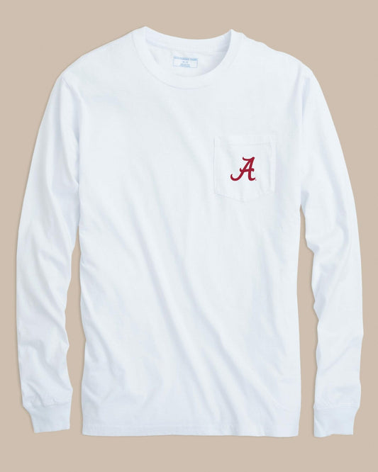 Alabama Crimson Tide Embroidered Long Sleeve T-Shirt