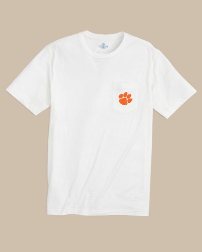 Clemson Tigers Embroidered Short Sleeve T-Shirt