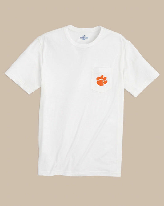 Clemson Tigers Embroidered Short Sleeve T-Shirt