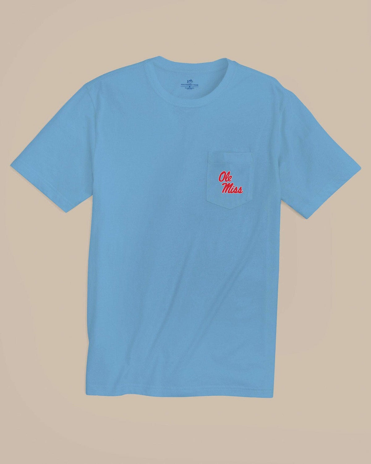 Ole Miss Rebels Embroidered Short Sleeve T-Shirt
