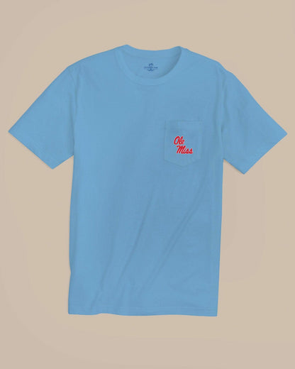 Ole Miss Rebels Embroidered Short Sleeve T-Shirt