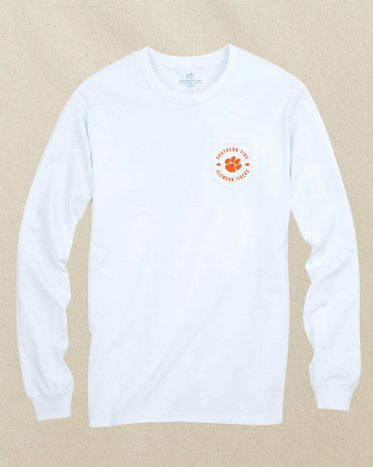 Clemson Tigers Bonfire Long Sleeve T-Shirt