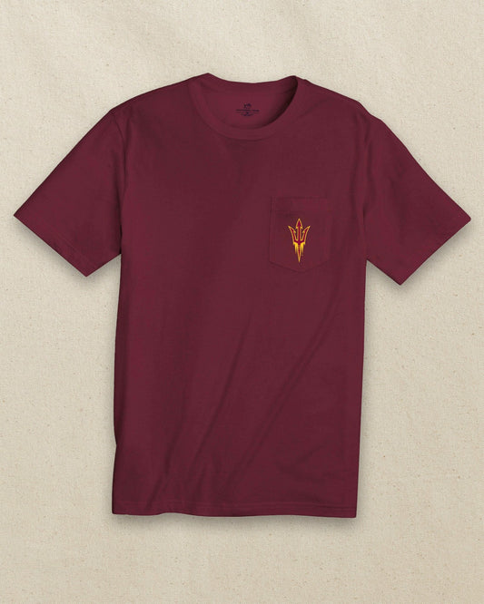 Arizona State Embroidered Short Sleeve T-Shirt