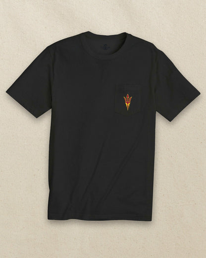 Arizona State Embroidered Short Sleeve T-Shirt