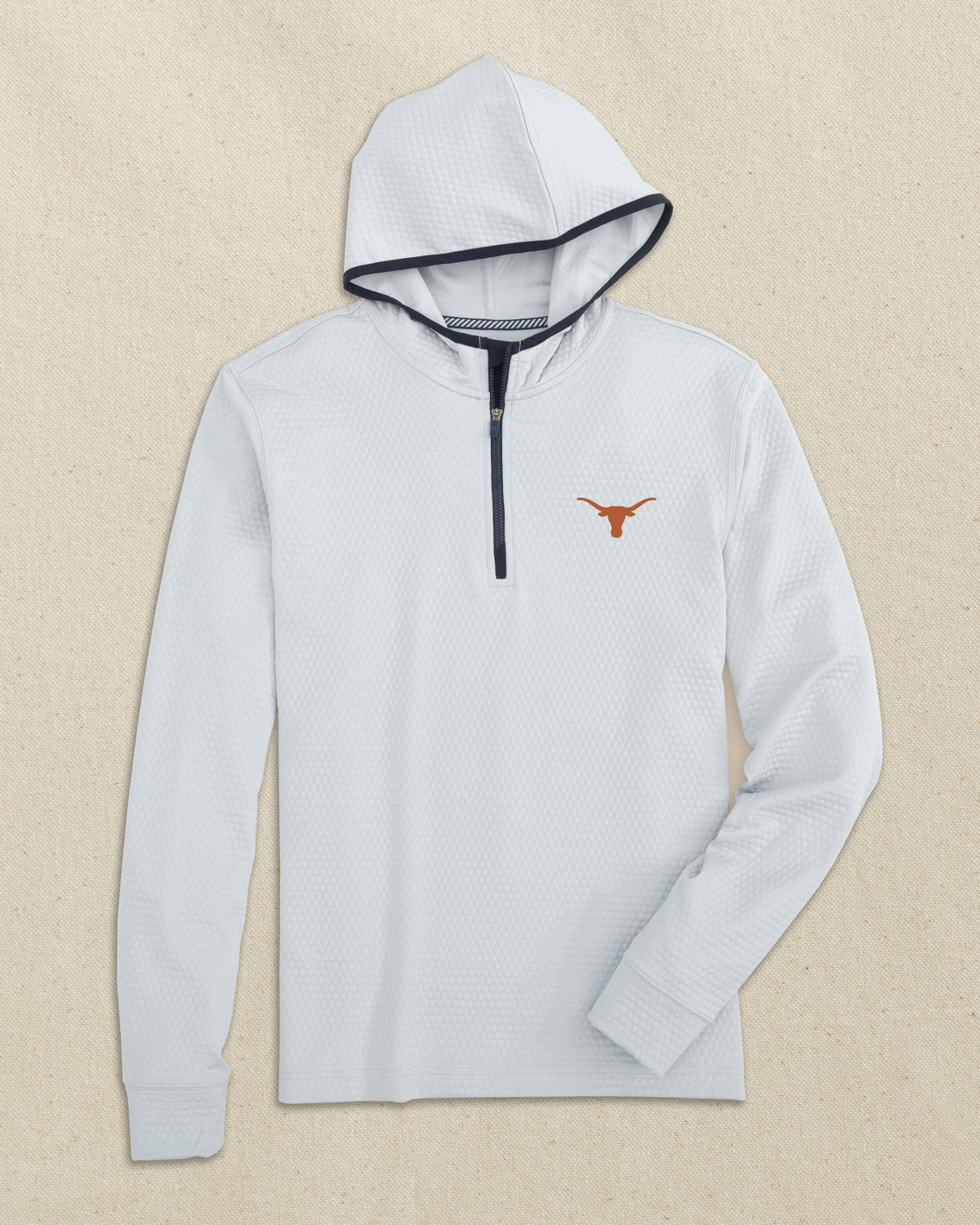 Texas Longhorns Scuttle Quarter Zip Hoodie