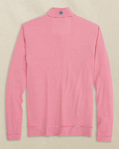 NC State Wolf Head Micro-Stripe Quarter Zip