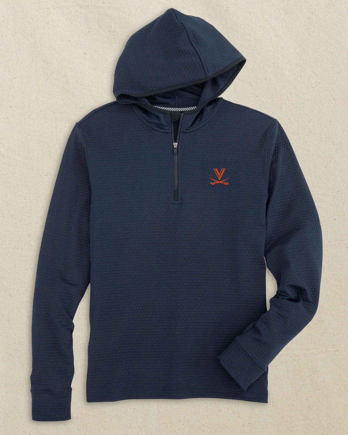 UVA Cavaliers Scuttle Quarter Zip Hoodie