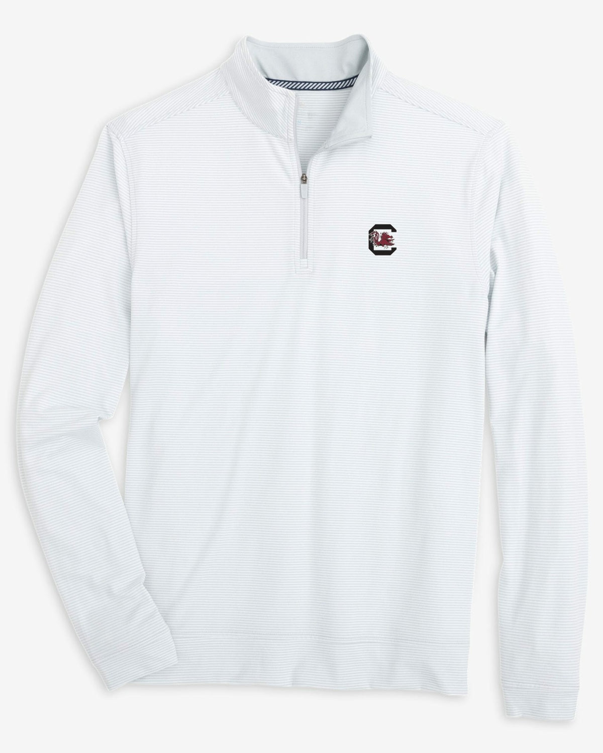 USC Gamecocks Stripe Heather Quarter Zip