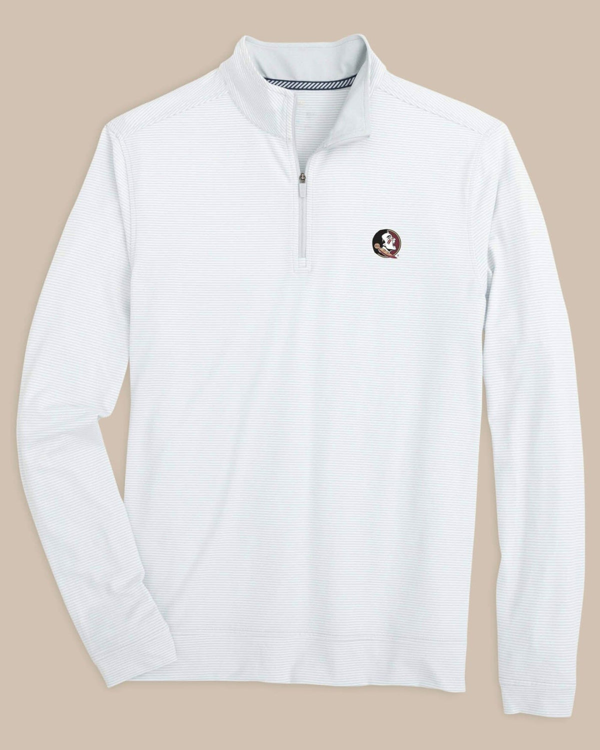 FSU Seminoles Stripe Heather Quarter Zip