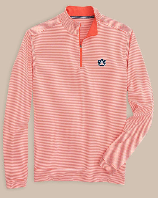 Auburn Tigers Cruiser Stripe Heather Quarter Zip