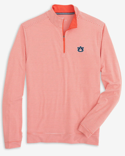 Auburn Tigers Cruiser Stripe Heather Quarter Zip