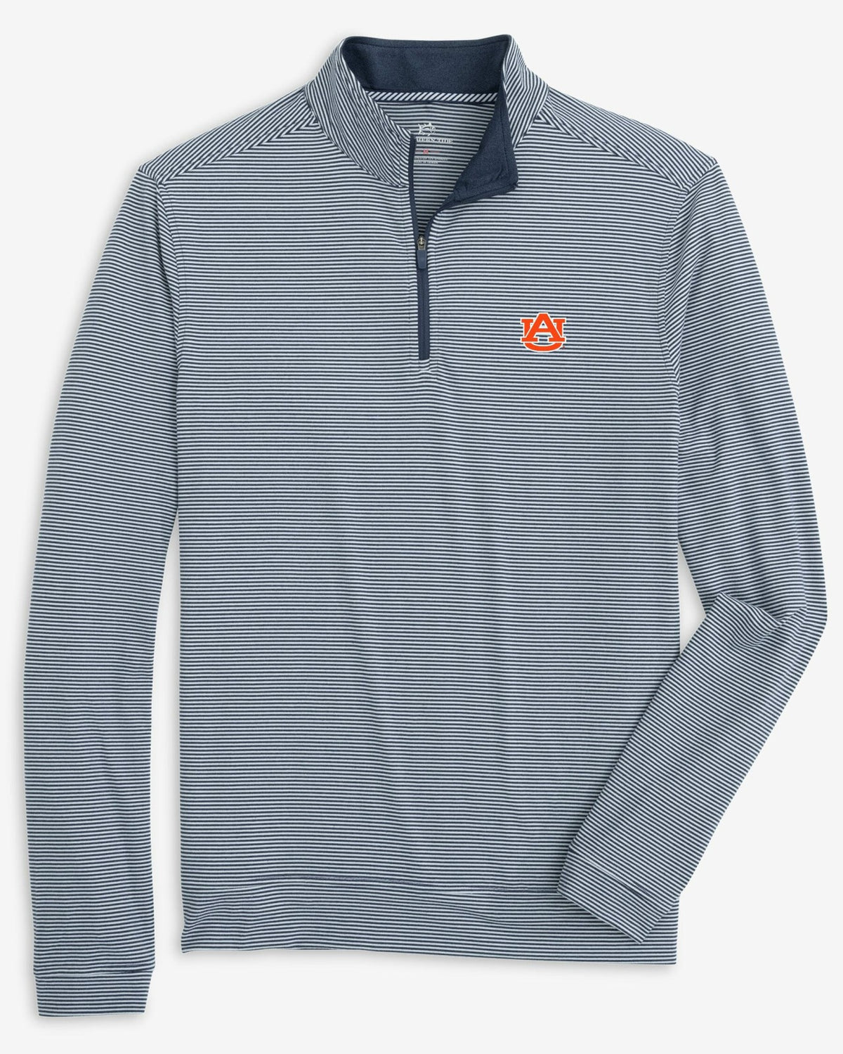 Auburn Tigers Cruiser Stripe Heather Quarter Zip