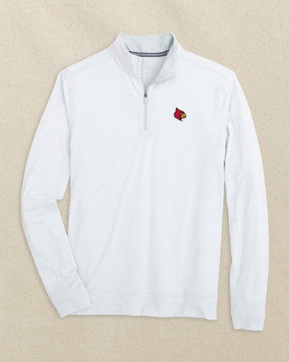 Louisville Cardinals Micro-Stripe Quarter Zip