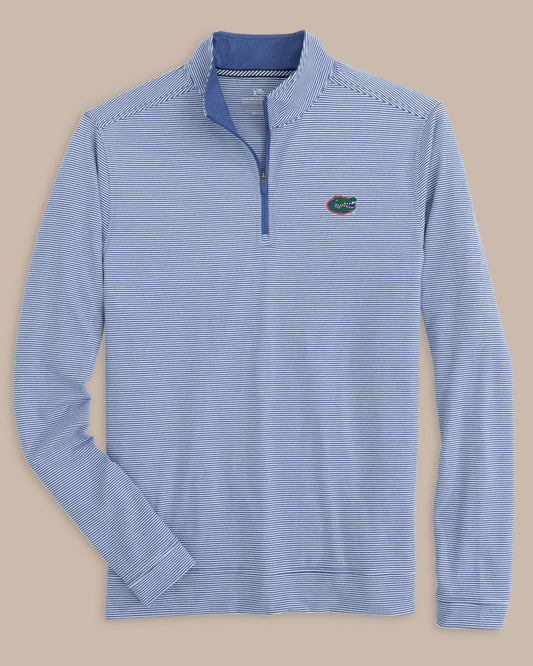 Florida Gators Stripe Heather Quarter Zip