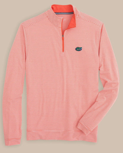 Florida Gators Stripe Heather Quarter Zip