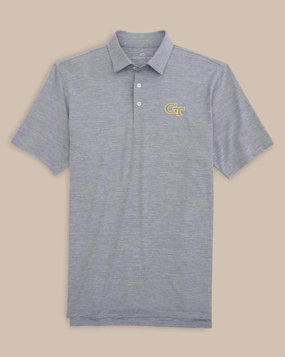 Georgia Tech Driver Spacedye Polo Shirt