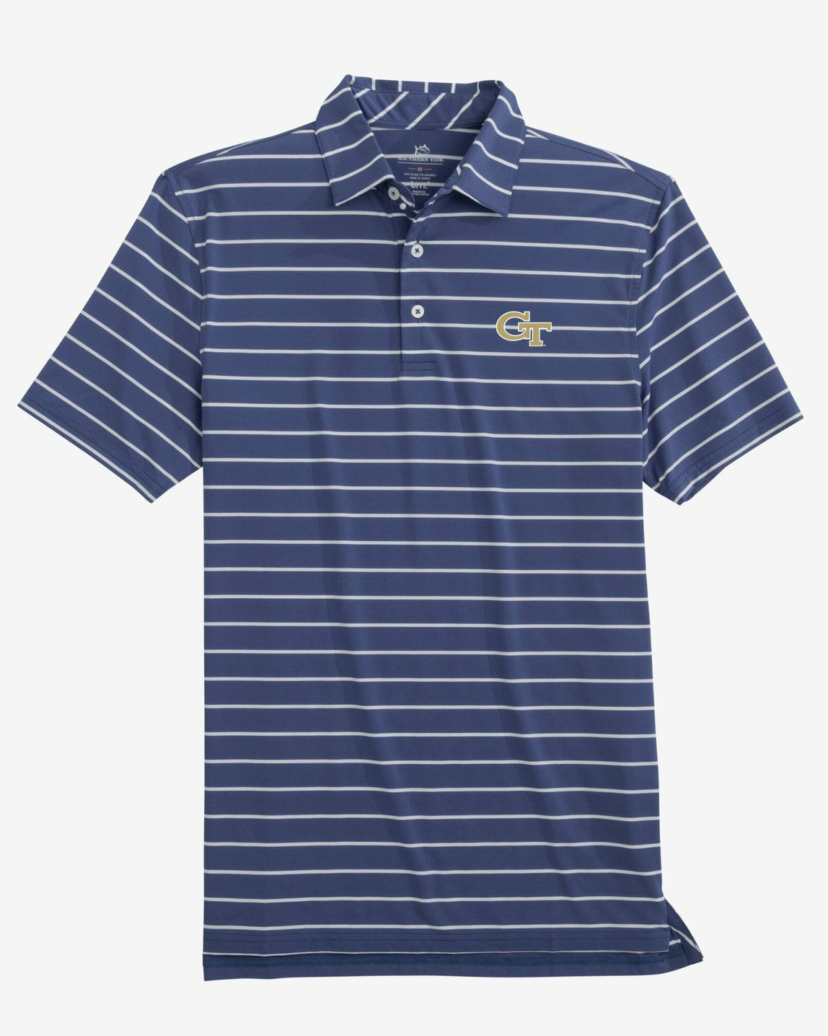 Georgia Tech Brreeze Stripe Polo