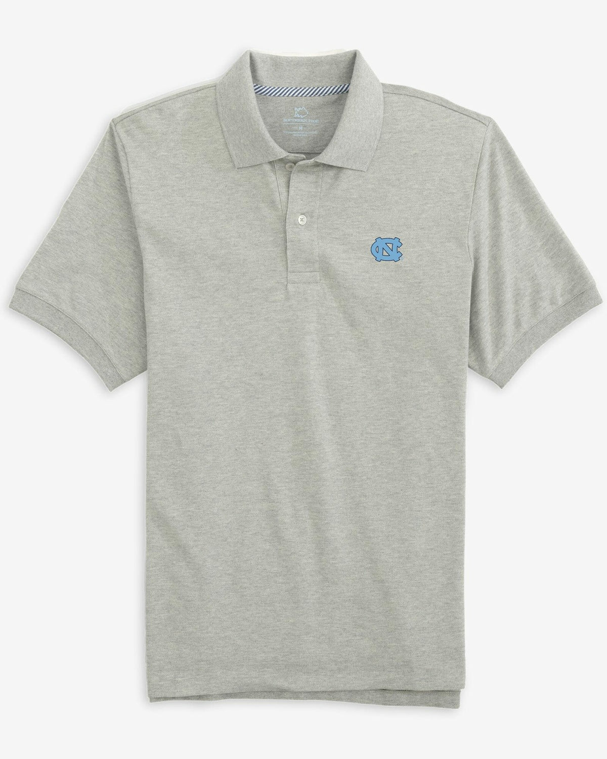UNC Tar Heels Skipjack Polo Shirt - Heather Grey – Southern Tide