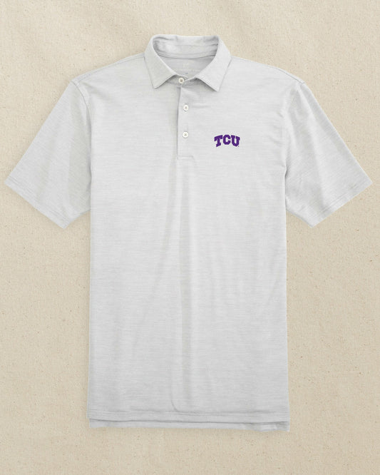 TCU Horned Frogs Driver Spacedye Polo Shirt