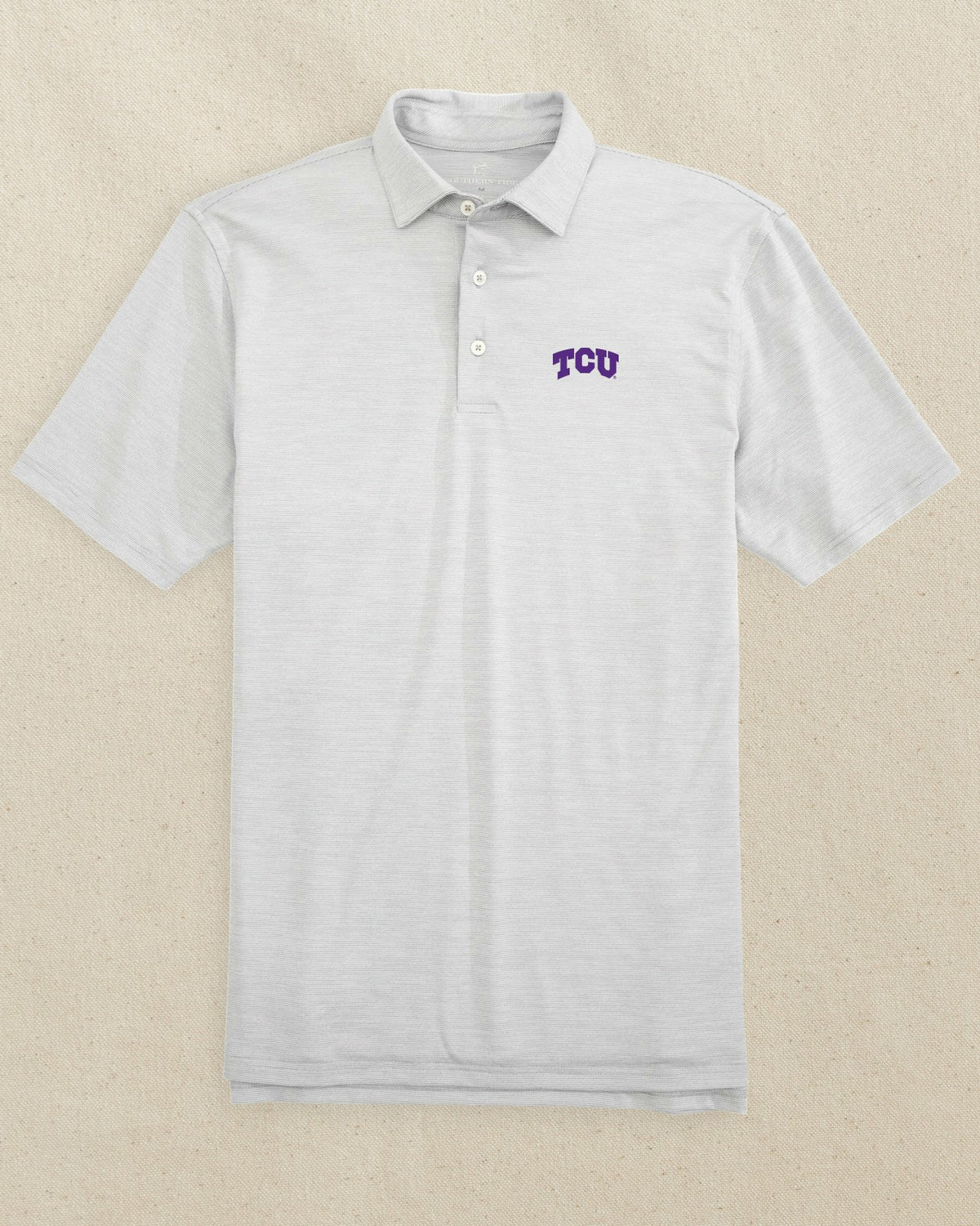 TCU Horned Frogs Driver Spacedye Polo Shirt