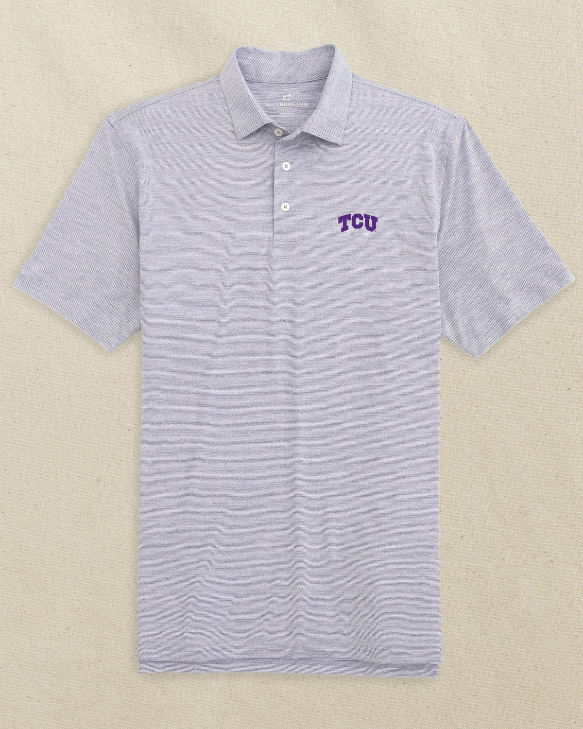 TCU Horned Frogs Driver Spacedye Polo Shirt