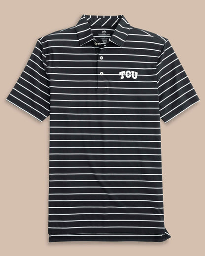 TCU Horned Frogs brrr°®-eeze Desmond Stripe Polo