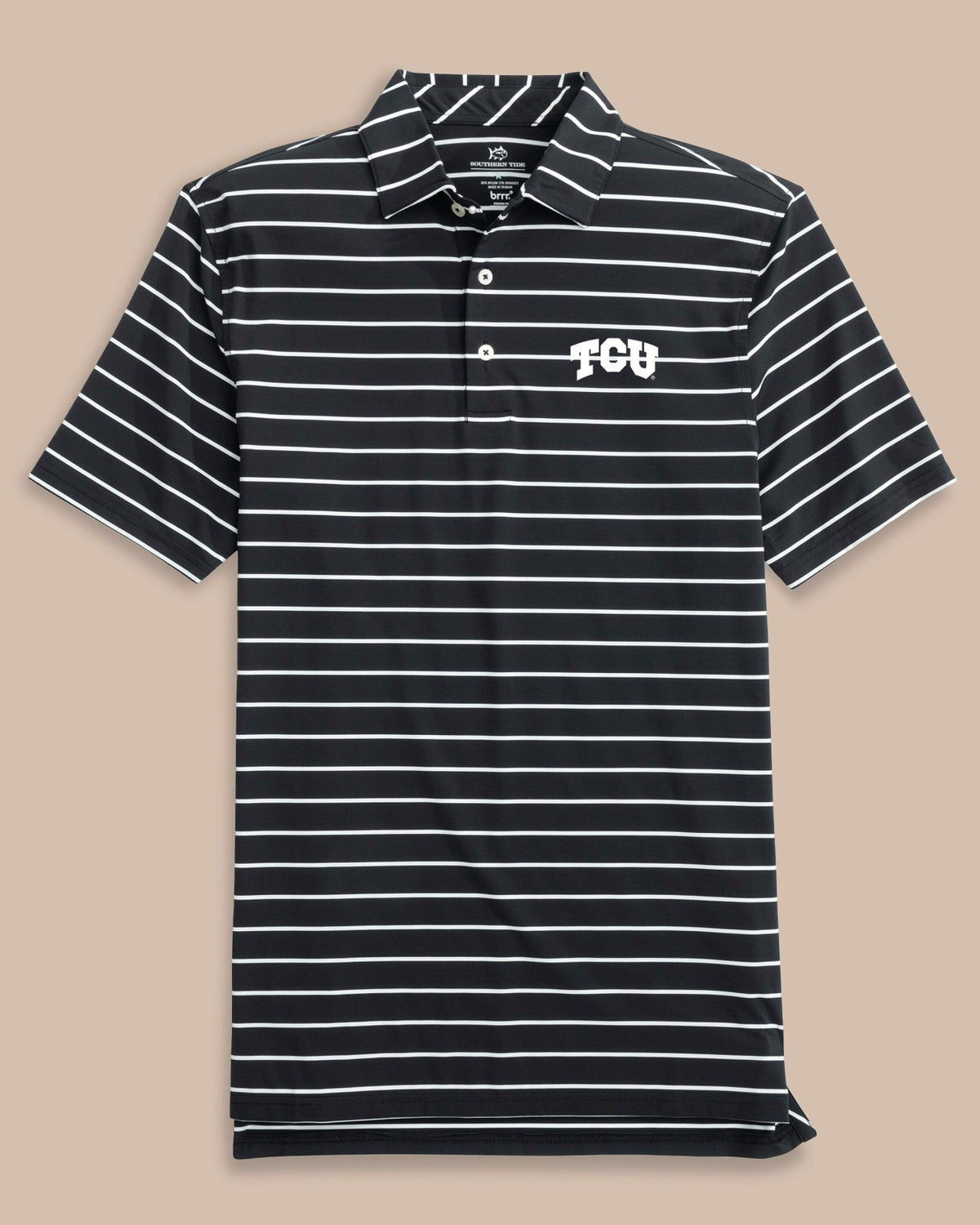 TCU Horned Frogs brrr°®-eeze Desmond Stripe Polo