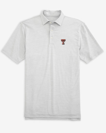Texas Tech Driver Spacedye Polo Shirt