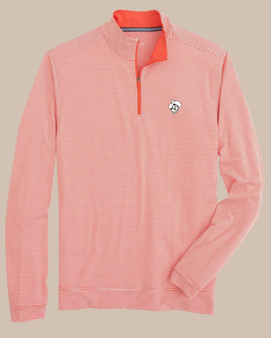 Oklahoma State Cowboys Stripe Heather Quarter Zip