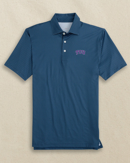 TCU Horned Frogs Driver Clubbin It Printed Polo