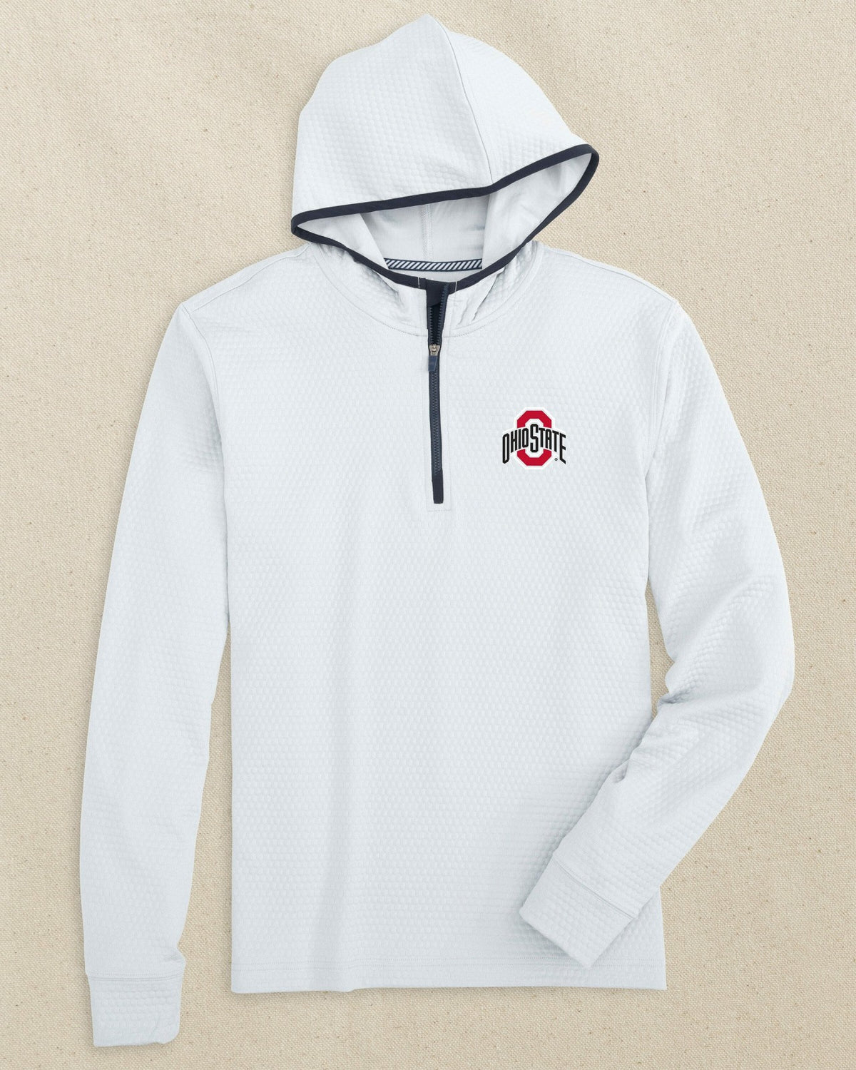 Ohio State Buckeyes Scuttle Quarter Zip Hoodie