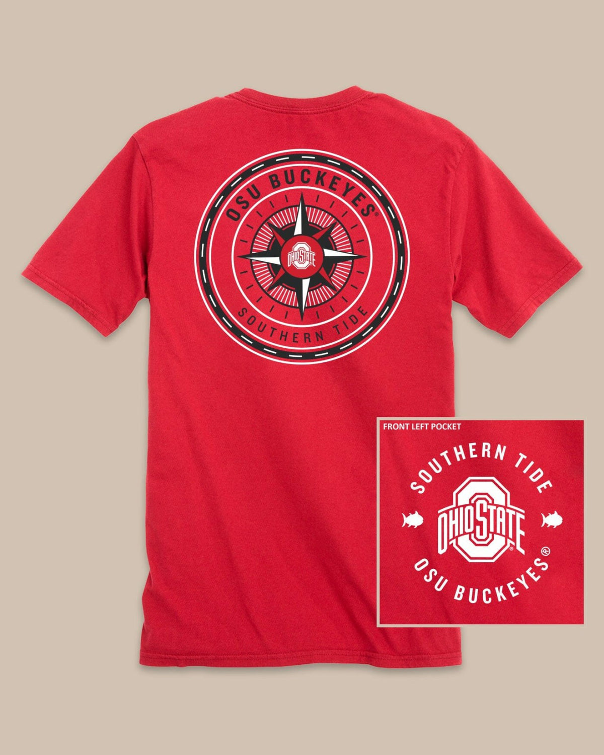 Ohio State Buckeyes Gameday Compass T-Shirt