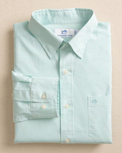 Charleston Mint Granby Stripe Long Sleeve Shirt