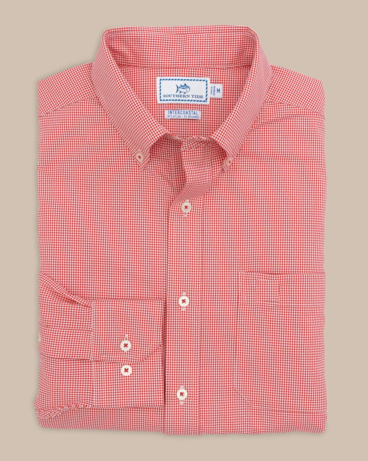 Team Colors Gingham Intercoastal Button Down Sport Shirt – Southern Tide