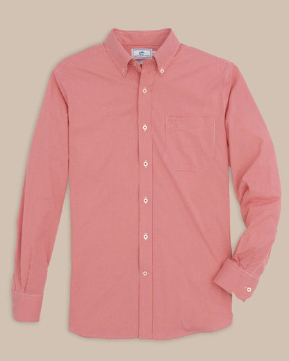 Team Colors Gingham Intercoastal Button Down Sport Shirt – Southern Tide