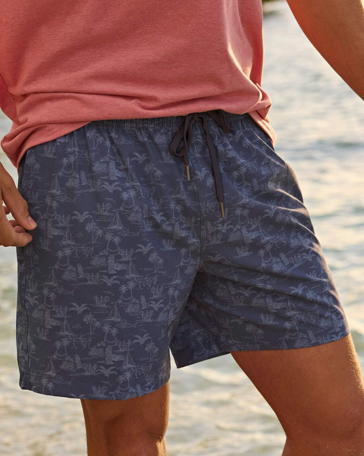 Tide To The Shore Swim Trunk