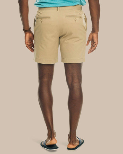 7 Inch Khaki Shorts - Channel Marker Fabric