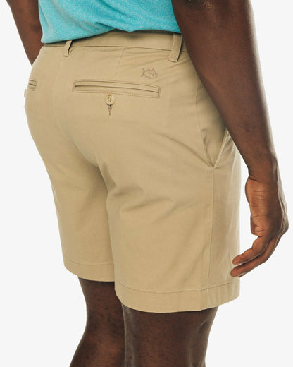 7 Inch Khaki Shorts - Channel Marker Fabric