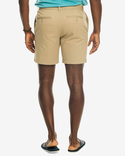 7 Inch Khaki Shorts - Channel Marker Fabric