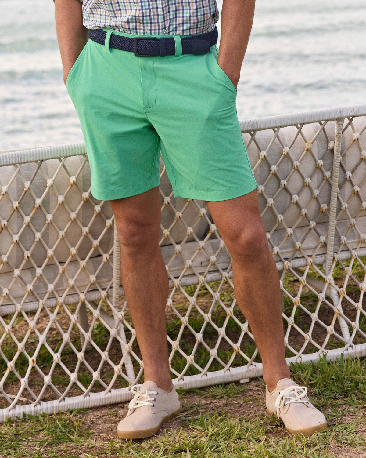 brrr°®-die 8 Inch Performance Golf Short - Green
