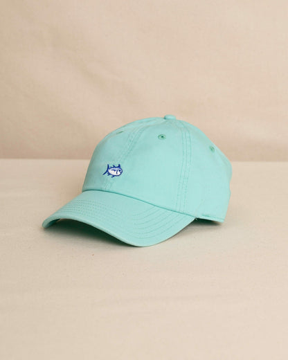 Mini Skipjack Leather Strap Hat - Turtle Green
