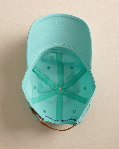 Mini Skipjack Leather Strap Hat - Turtle Green