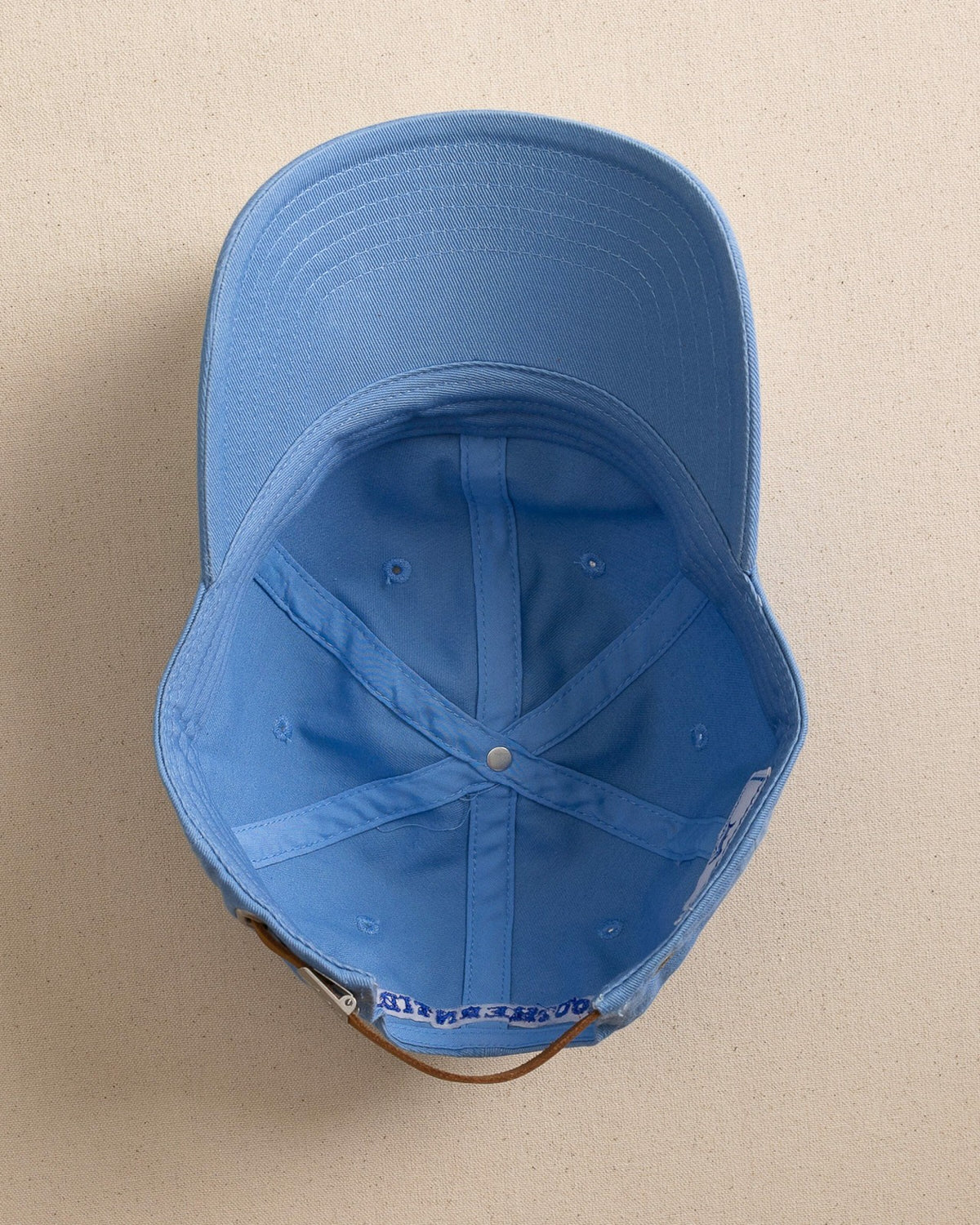 Mini Skipjack Leather Strap Hat - Ocean Channel