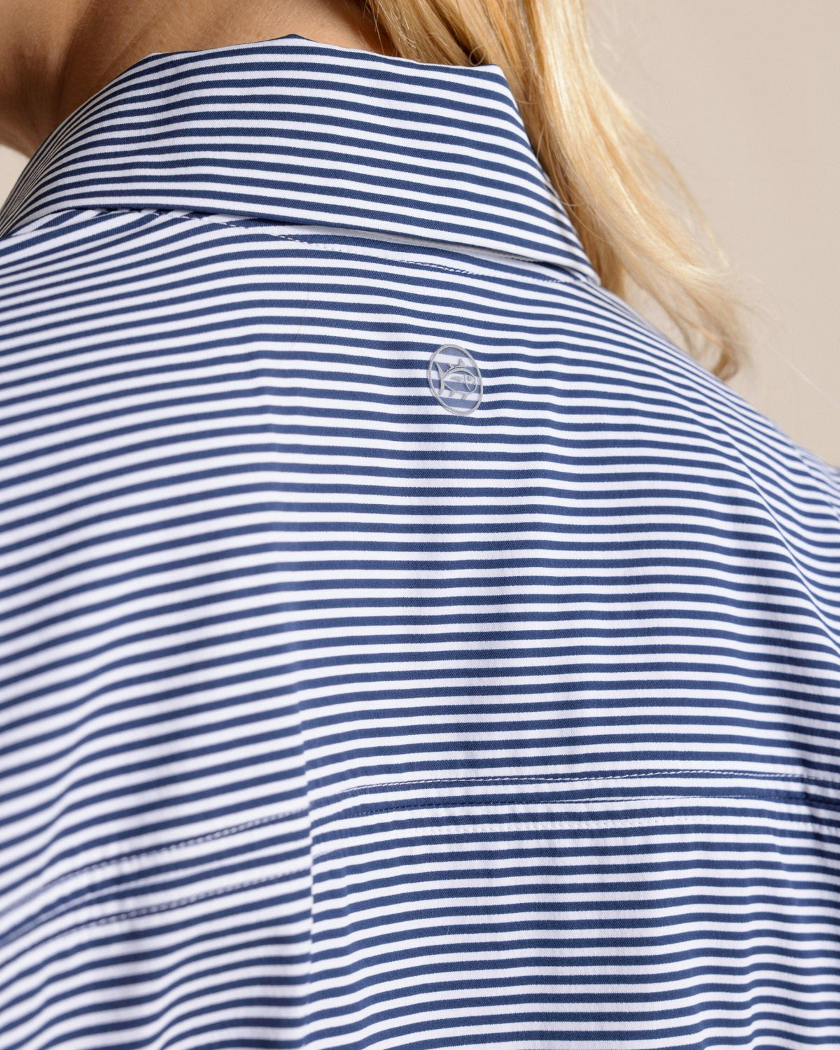 Kira Half Zip Stripe Pullover
